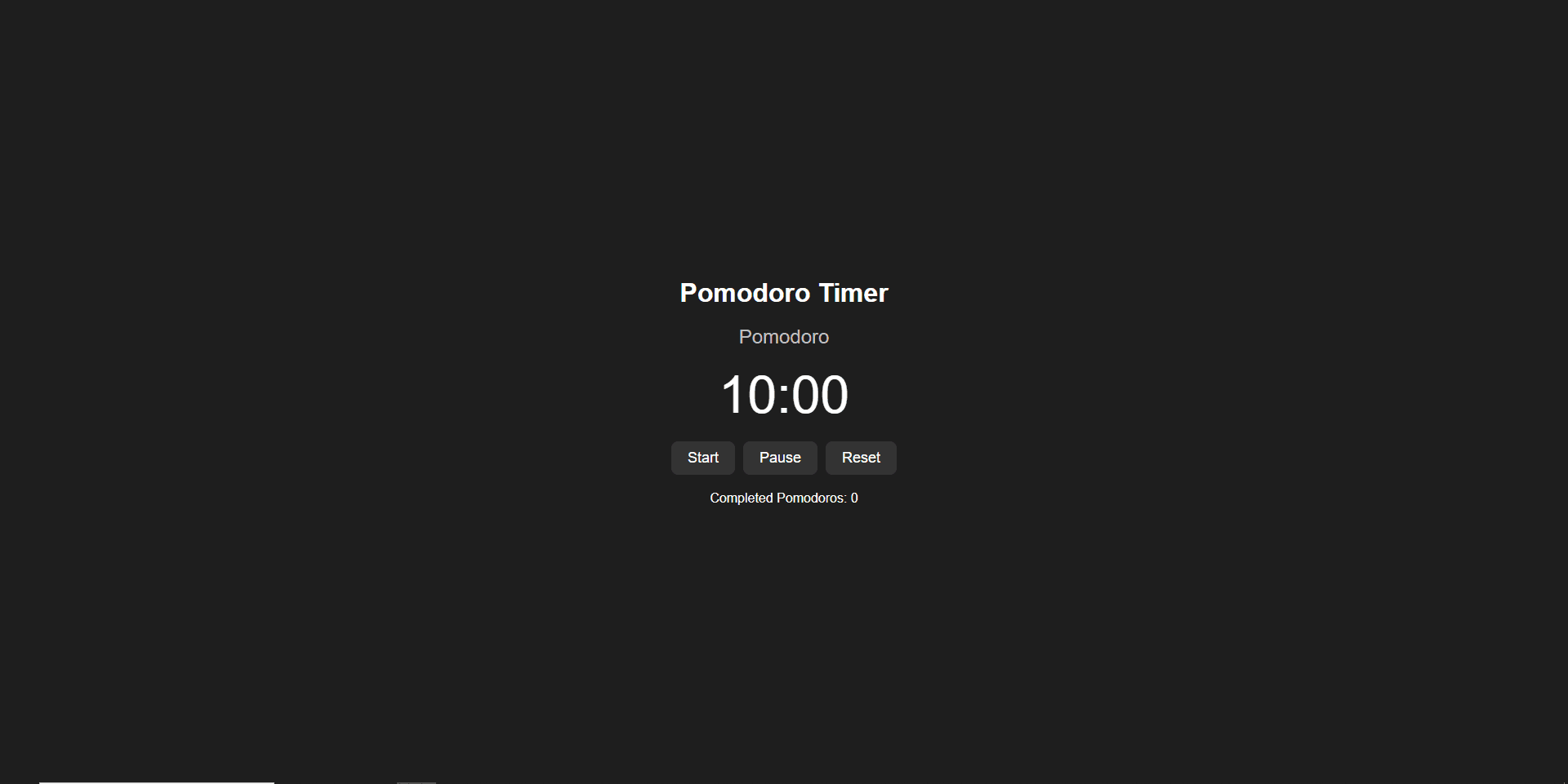 Pomodoro Timer